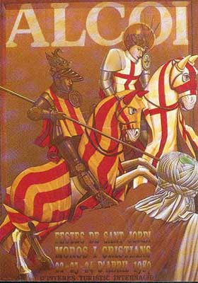 Fiestas de Moros y Cristianos en honor de San Jorge  